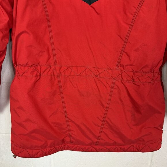 VTG Obermeyer Womens Ski Jacket Thermolite 90s Cinch Waist Hood Winter Sports 10 - Picture 9 of 14